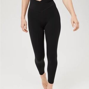 Aerie Black Seamless High-Waisted Leggings
